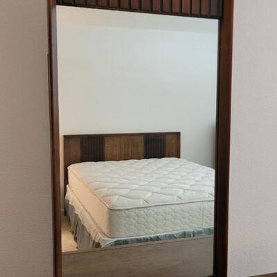 Lot 222: Vintage LANE Mid Century Modern Dresser w/ Mirror