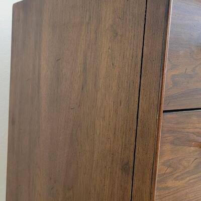 Lot 222: Vintage LANE Mid Century Modern Dresser w/ Mirror