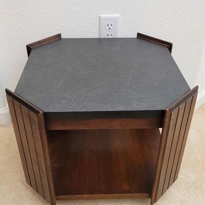 Lot 225: Vintage LANE Mid Century Modern Side Table 