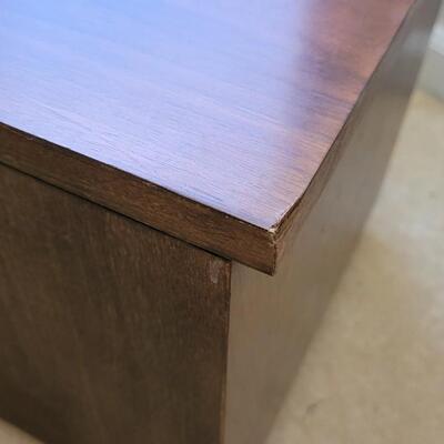 Lot 225B: Vintage LANE Mid Century Modern Cedar Chest w/ Original Organizers