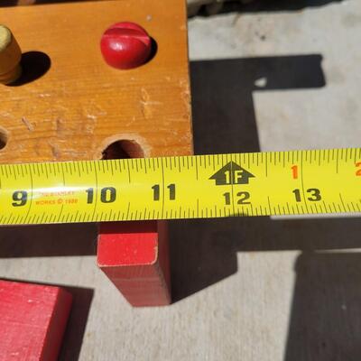 Lot 227: Vintage Playskool Tool Bench