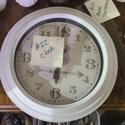 Clock 11Â½"W - Item #143