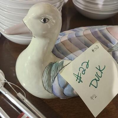 Duck Statue 9"L -Item #150