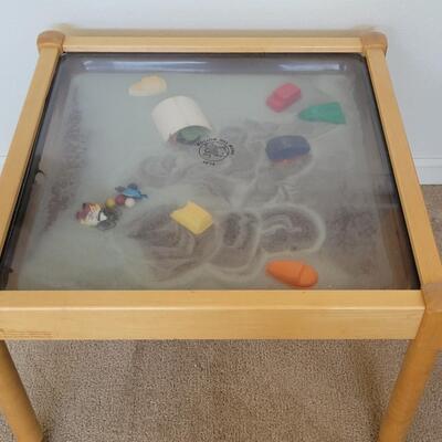 Lot 231: The Children's Furniture Co Magnetic Sand Table.