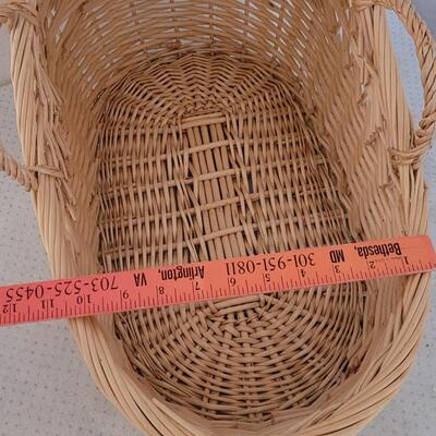 Lot 240: Baby Doll Basket Bassinet 