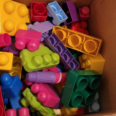Lot 245: Box of Mega Blocks