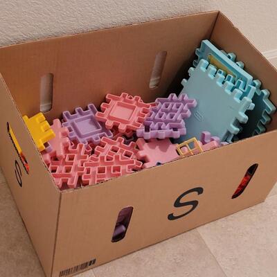 Lot 246: Box of Little Tikes Blocks
