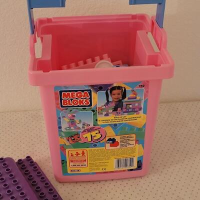 Lot 247: Pail of Mega Bloks