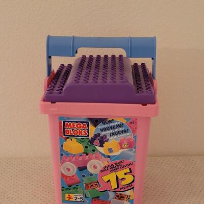 Lot 247: Pail of Mega Bloks