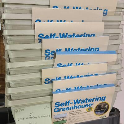 8 Self Watering Greenhouses 11" x 11" - Item #174