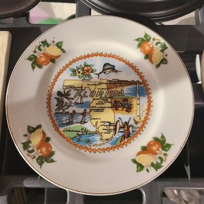 Made in Japan Florida Plate 8" - Item #178