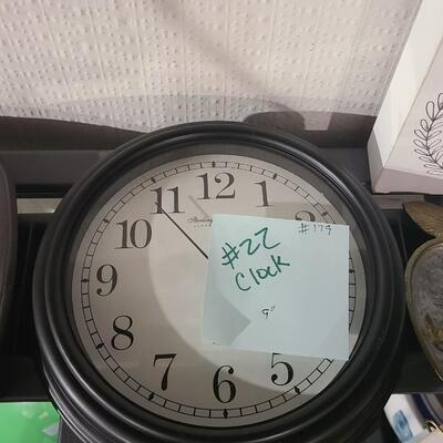 Clock 9" Tall - Item #179