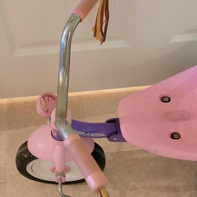 Lot 248: Radio Flyer Pink & Purple Tricycle 