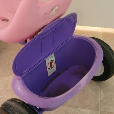 Lot 248: Radio Flyer Pink & Purple Tricycle 