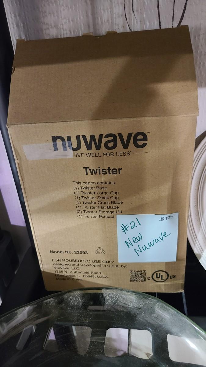 New NuWave Twister Item 187
