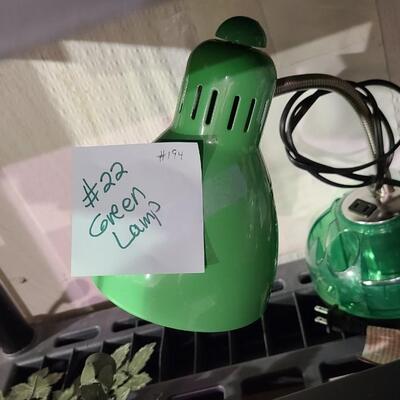 Green Lamp -Item #194