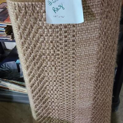 Rug 28" x 46" - Item #206
