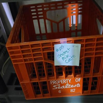 Sealtest Milk Crate -Item #207