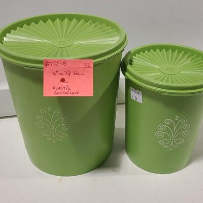 Vintage Tupperware Containers -Item #102-B
