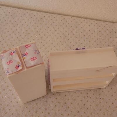Lot 257: Vintage Barbie Furniture 