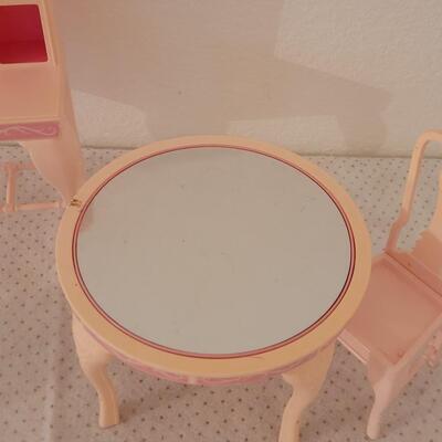 Lot 257: Vintage Barbie Furniture 