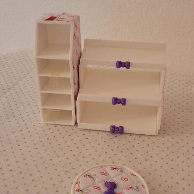 Lot 257: Vintage Barbie Furniture 
