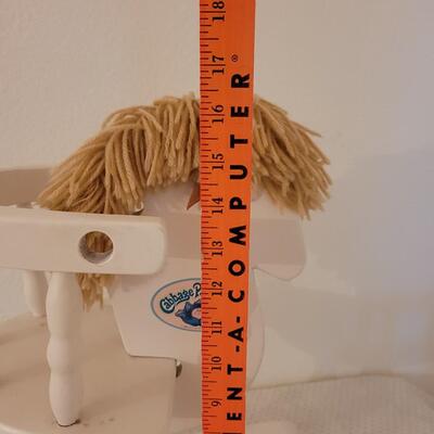 Lot 268: Vintage Cabbage Patch Doll Rocking Horse Chair 