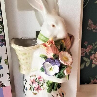 Lot #266  Large Portmeirion Decorative Rabbit - new in box