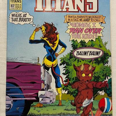 DC, The New Titans, #87