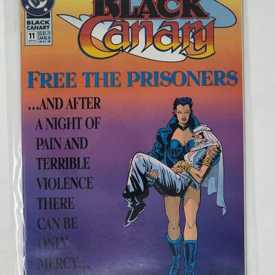DC, BLACK CANARY, 11 free the prisoners