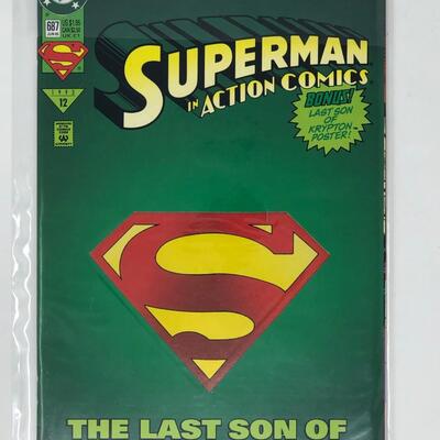 DC, SUPERMAN IN ACTION COMINS Reign of the SUPERMen 687
