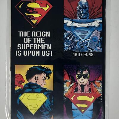 DC, Reign of the Supermen SUPERMAN 78 bonus poster