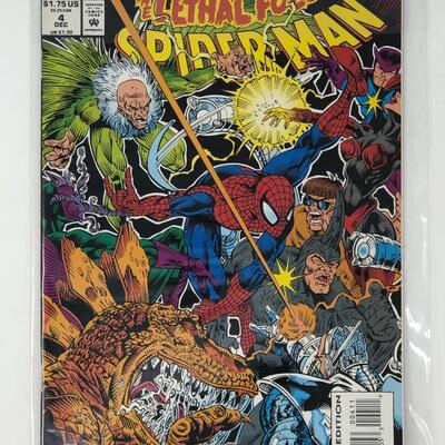 MARVEL, the lethal foes of spider man , 4 