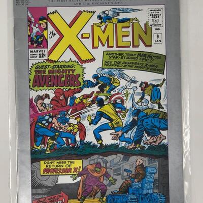 MARVEL, marvel milestone edition xmen 9 reprint xmen 9 1965 