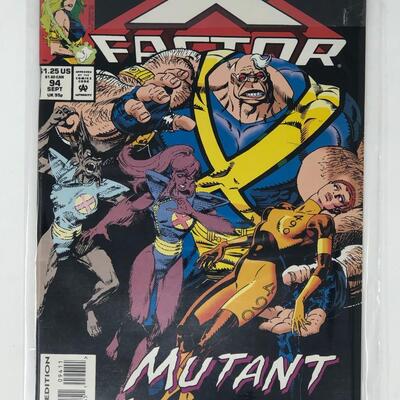 Marvel, X-FACTOR, 94, mutant sacrifice