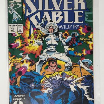 Marvel, CYBERWAR SILVER CABLE wild pack, 12