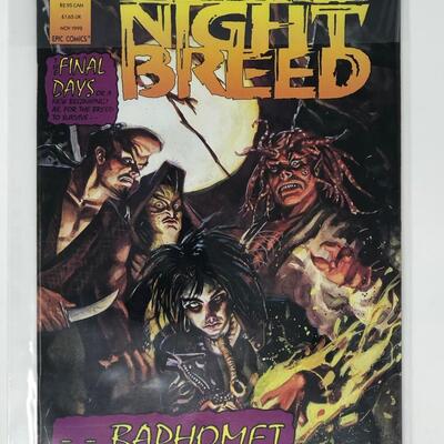 EPIC, NIGHT BREED, 21, final days