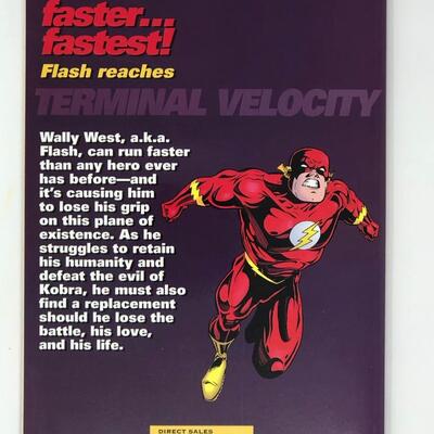 DC, Flash terminal velocity