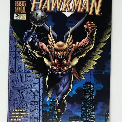DC, Year one hawkman 1995 annual, no. two