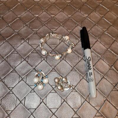 Vtg Sarah Coventry 1960s Faux Pearl