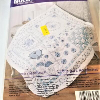 Lot #276  Lot of 1990's Bucilla Embroidery kits - never opened