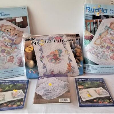 Lot #276  Lot of 1990's Bucilla Embroidery kits - never opened