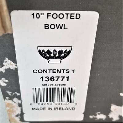 Lot #282  WATERFORD Footed Bowl with box