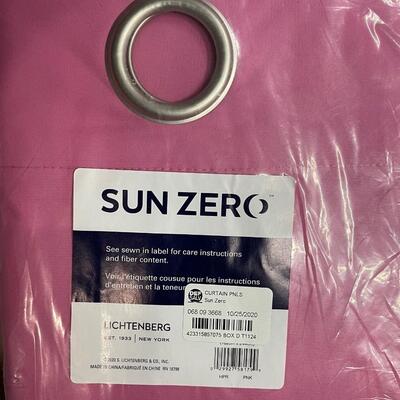 Sun Zero Pink 2 Panels Sun Shade