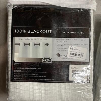 2 Panels Eclipse 100% Blackout Curtain