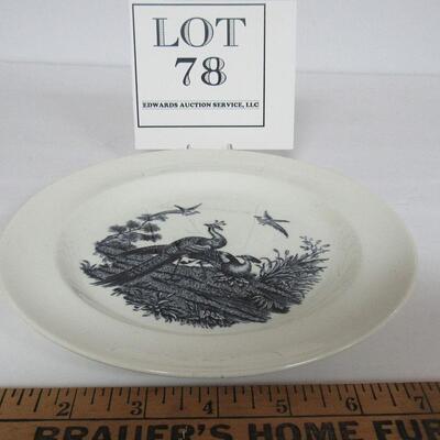 Liverpool Birds Wedgwood, Etruria England 8" Plate