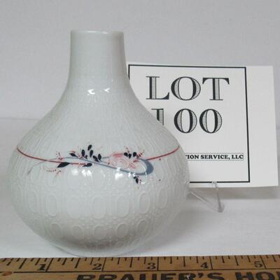 Vintage Rosenthal Germany Glassic Rose Small Bud Vase