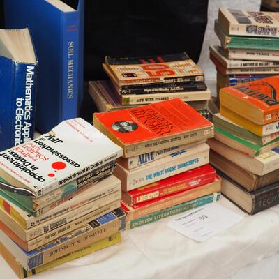 lot 96 books paperback and hardback