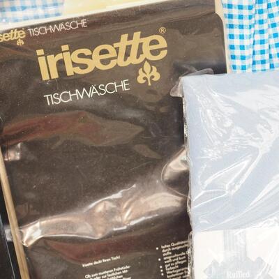 Lot 100 Vintage table wares, linens, cloths, Japanese