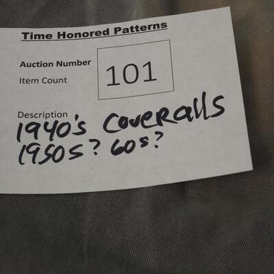 Lot 101 Vintage Coveralls